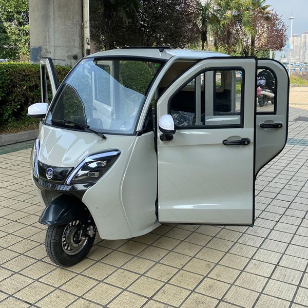 Wholesale Customized Closed Passenger Motorized Tricycle 180cc Fuel Gasoline Ticycle 3 Wheel Motorcycle