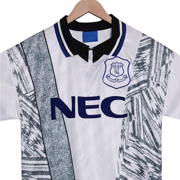 Everton 1994 Retro Away Football Jersey Classic Recreates the Memories of British Football
