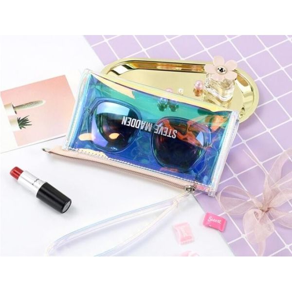 Makeup Bag, Cosmetic Bag, Beachwear bag, Underwear Professional Makeup Bag Slider Closure Zip For Tower Clothing