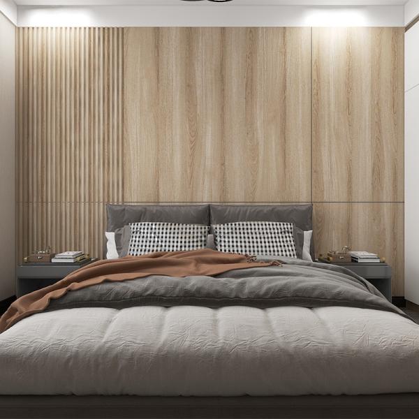 Anti Virus White Wood Grain Wallpaper Healthy Film Peel Stick Wallpaper