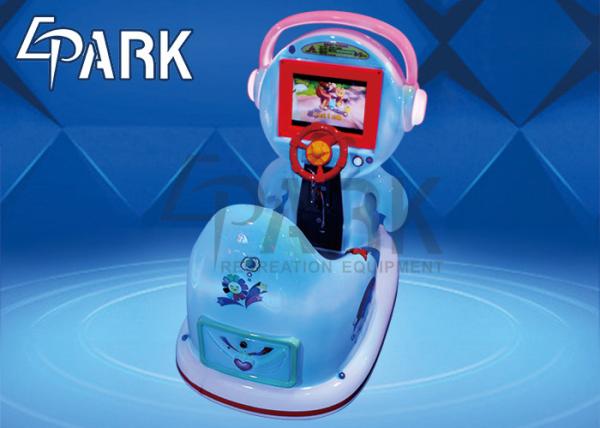 MP5 Cute Expression Smile Kiddy Ride Machine Coin Pulled For Amusement Park
