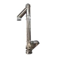 Tube Screw Feeder Dry Powder Particle Stainless Steel Screw Conveyor