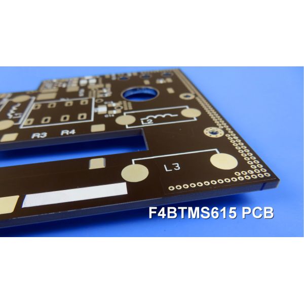 F4BTMS High Frequency PCB with buried 50Ω resistor copper foil