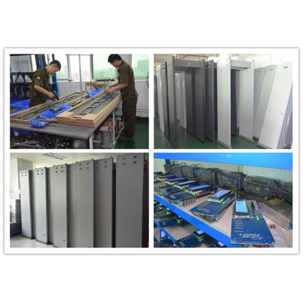 Ворота металлоискателя сигнала тревоги высокой эффективности умные с регулируемой чувствительностью