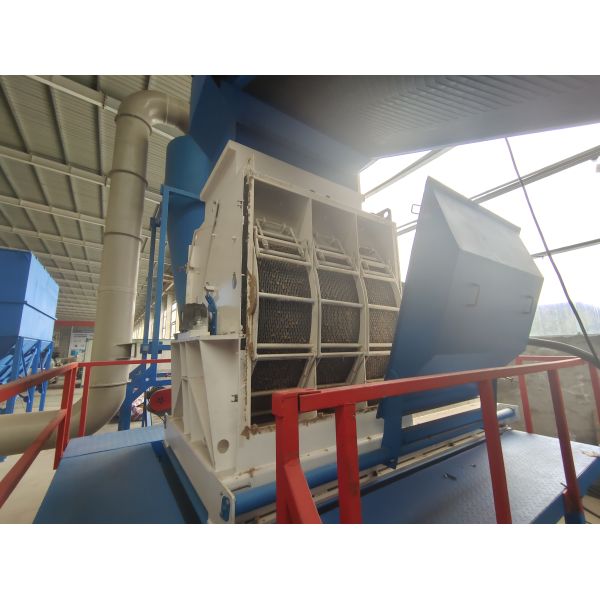 Waste Plastic Recycling Wood Chipper Shredder OCC Newspaper Cardboard Production Line