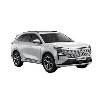Vitre arrière électrique et réservoir de carburant Capacité 50-80L Changan CS75 PLUS 1.5T SUV avec 5 sièges 5 portes panoramique toit ensoleillé