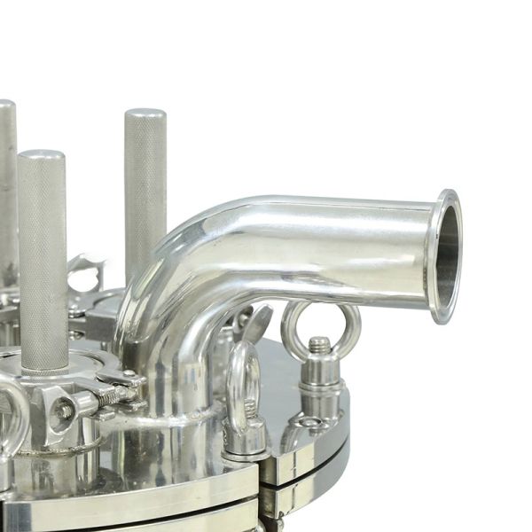 Патрон корпуса фильтра сумки нержавеющей стали РО Мулти круглый промышленный