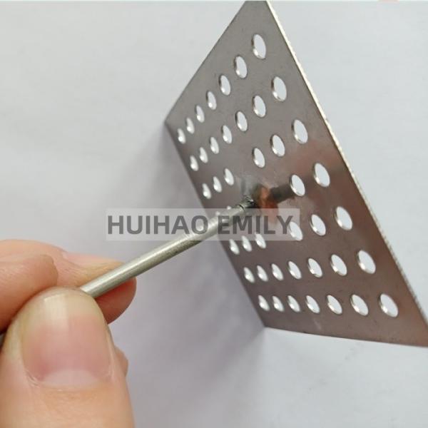 Perforated Base Insulation Hanger Ventilation 2-1/2 Insulation Fastener Pins
