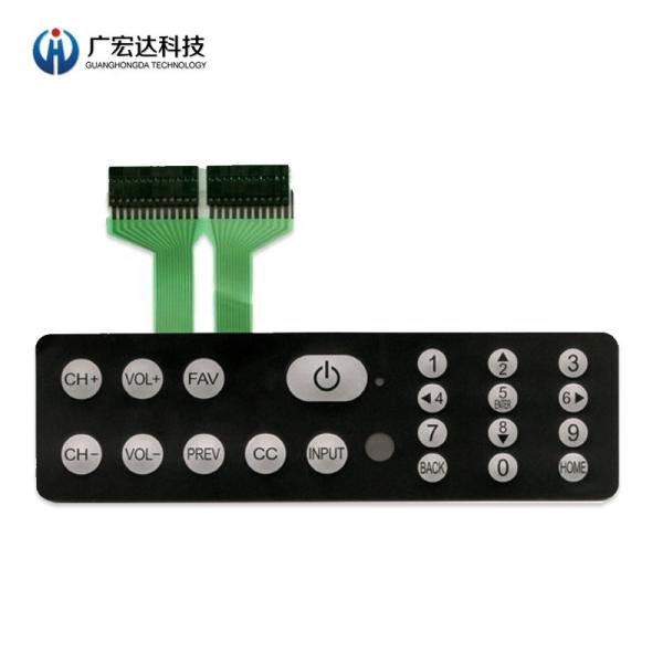 Metal Dome Membrane Switch Control Keypad Circuit Print Overlay Keyboard SUS301