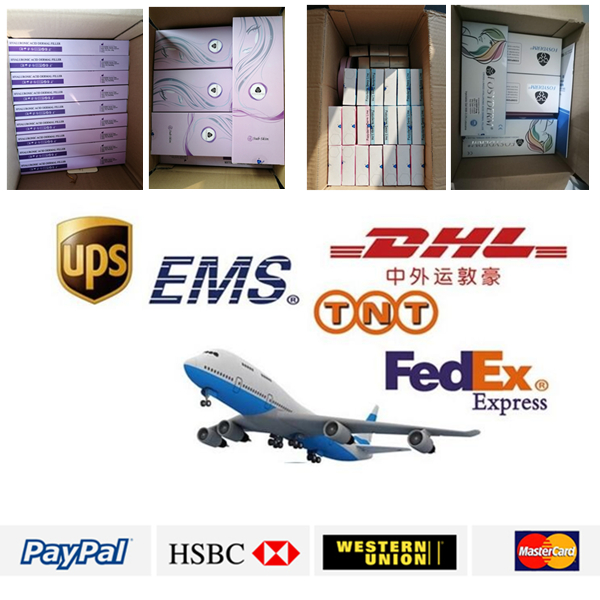 Remplisseur de sodium de gel d'acide hyaluronique pour la lèvre 1.1ml injectable