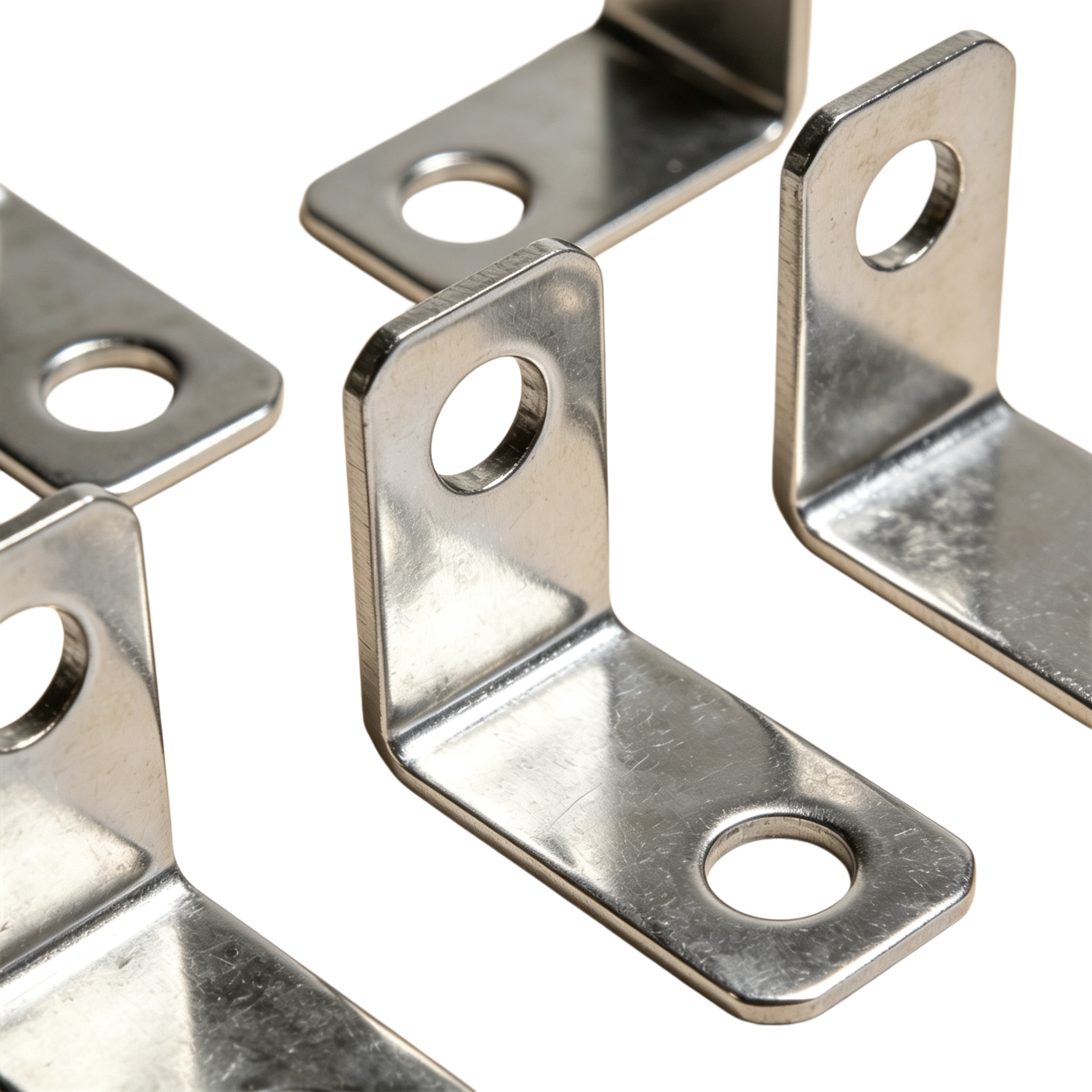2-10mm Thickness Stainless Steel Heavy Duty Industrial Angle Bracket L-Shape Corner Bracket