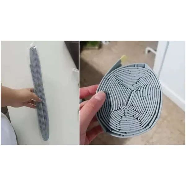 Multifunctional Window Weather Stripping Door Seal Strip Self Adhesive PU Foam Weather Strip