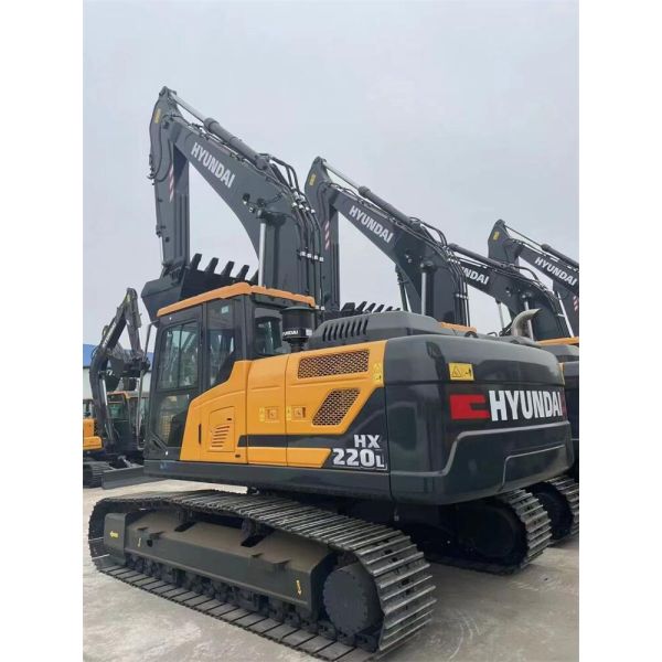 Used Hyundai HX220lc Excavator 21270KG Operating Weight for Durable Construction