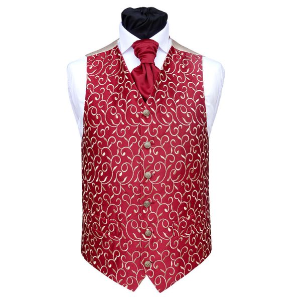 Colorful paisley new fashion styles waistcoat for gentleman