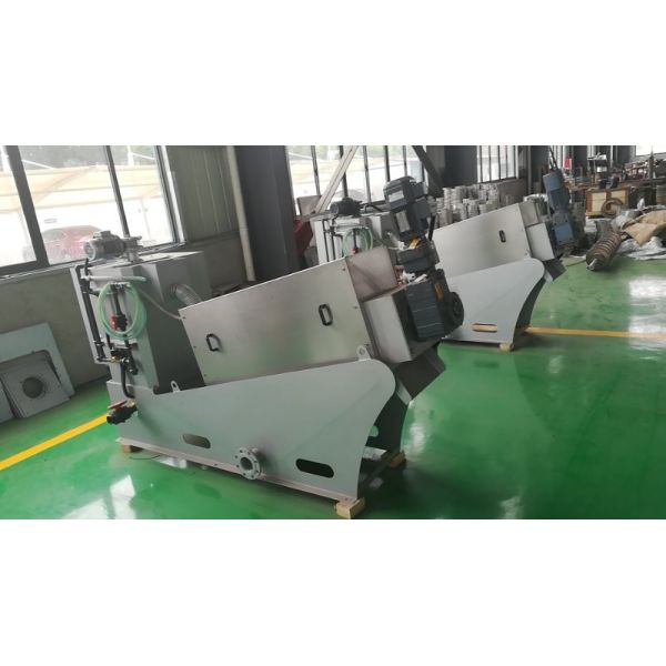 Машина шуги углерода стальная Dewatering, Multi пресса винта диска 0.3Kw