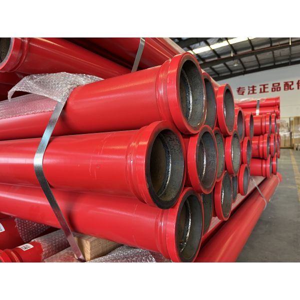 Sany Concrete Pump Twin Wall Pipe 3-4m Wear Resistant D125