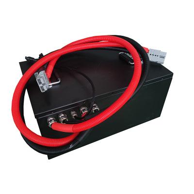 Resistência à água Bateria de iões de lítio de empilhadeira de 48V com capacidade de 105AH