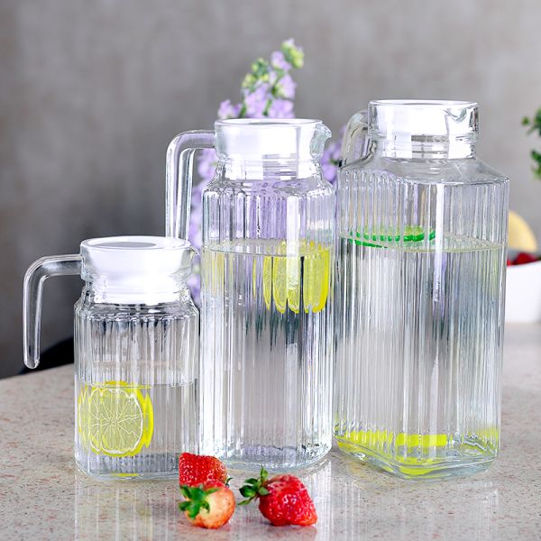 1100ml Glass Fridge Jug