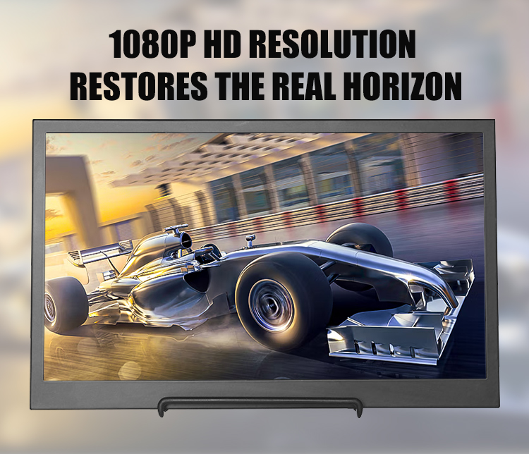 Панель Polcd IPS 15,6-дюймовый HD портативный игровой монитор 1080p экран компьютера светодиодный дисплей