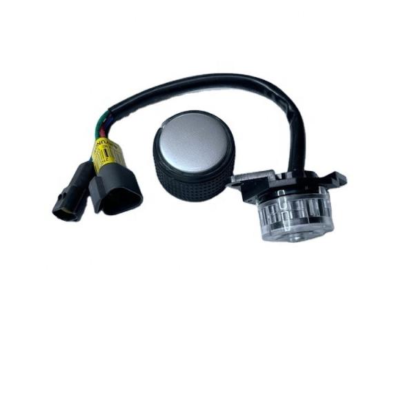 21Q4-20812 Throttle Knob Switch for R140-9 R200-9 R210-9 R220-9 R-9 Excavator
