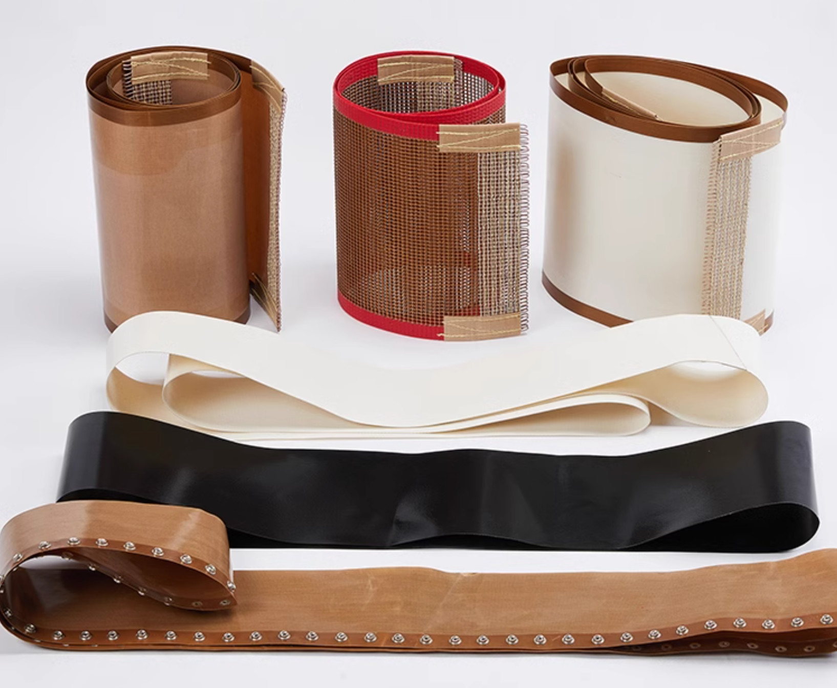 PTFE Mesh Belt with Temperature Resistance -60 to +320°C, Excellent Chemical Resistance, and High Tensile Strength