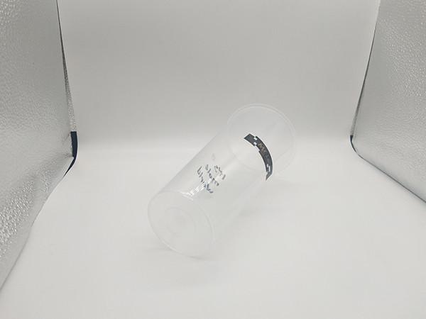 In Mould Label Plastic Clear Cup 700ml BPA Free -20 to 120℃  Temperature