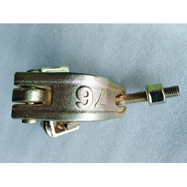 48.3*76MM Yellow Electro galvanized Scaffold coupler big capacity