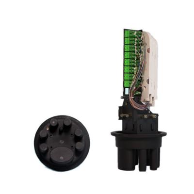 Hot Melt Sealing Optical Fiber Splice Closure 4 IN 4 OUT φ230*440mm Dimension