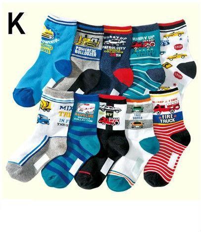 Top selling knitted terry cotton boys hosiery in fancy japan cartoon design