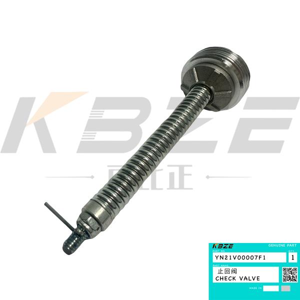YN21V00007F1 VÁLVULA DE RETENCIÓN KOBELCO EXCAVADORA 5.0BAR REEMPLAZO PARA SK160-6 SK200-6 SK230