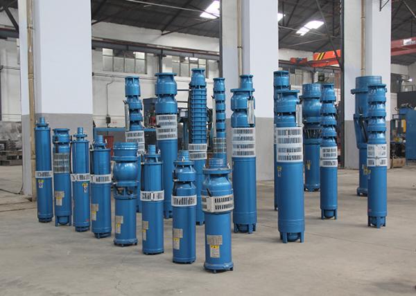 3 Phase 60hz / 50hz Deep Well Submersible Water Pump 14 - 388m Head Vertical Installation