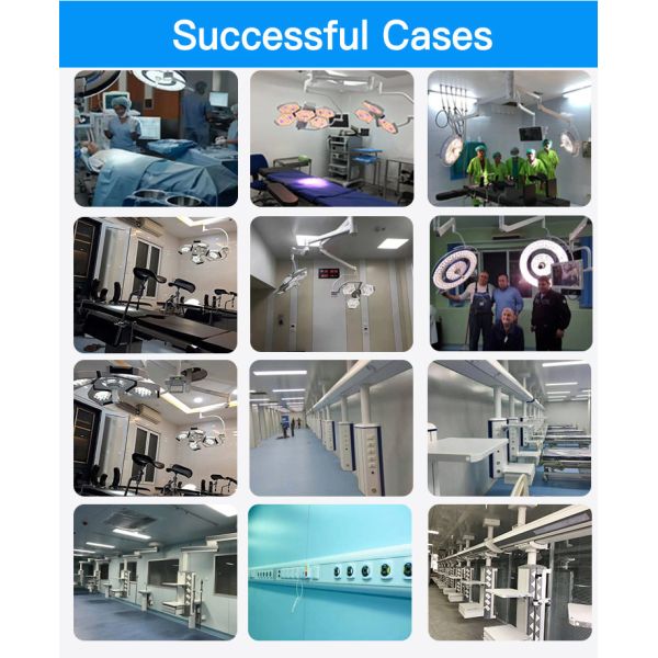 50 / 60Hz Shadowless Led Operating Room Lights With TV And Camera