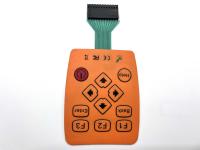 Cuisinier à micro-ondes 4 en relief métallique, commutateur tactile avec queue flexible