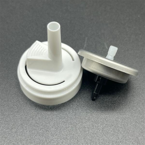 Silver/Golden Aluminum Aerosol Valve For Hair Mousse Foam Spray Dispensing