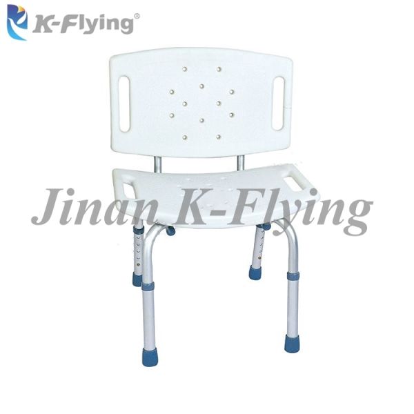 Height Adjustable Medical Rehabilitation Equipment Disabled Elderly Shower Chair