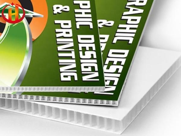 Multi Color Silk Printing Durable Custom Corflute Signs Recyclable