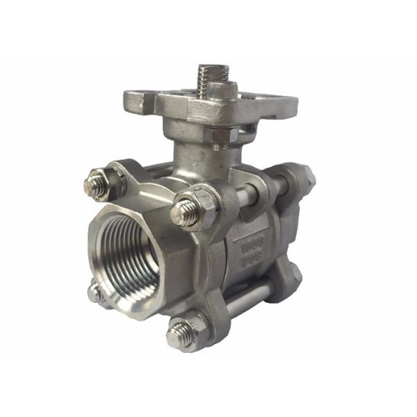 1/4 - шариковый клапан привода ПК 4 3 с пусковой площадкой установки ИСО5211