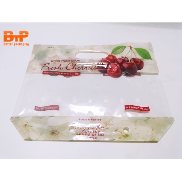 Custom Stand up Zipper  Pouch Cherry Packaging Bags  Strawberry Grape  Storage Pouches Recycle Packaging Reusable Bags