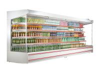 Fã do sistema remoto que refrigera o refrigerador aberto de Multideck para o supermercado/lugar comercial