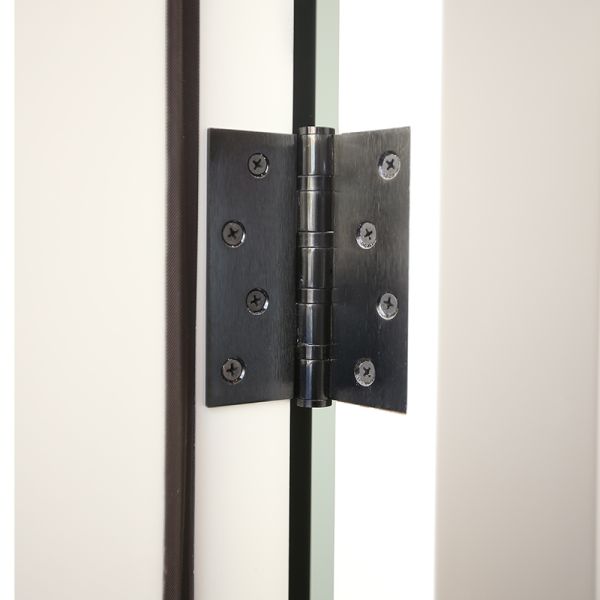 Sleek Modern Solid Wood Doors Set Paint Surface Technology For Bedroom Bathroom