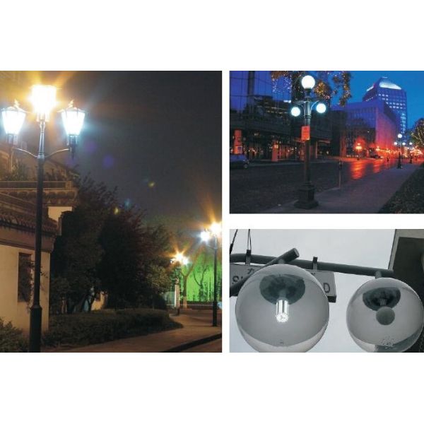 High Power 54w E40 Led Corn Light Aluminium Heat Sink Energy Efficient