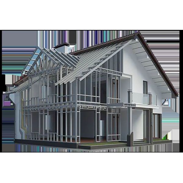55% Aluzinc Blue AFP Galvalume Steel Structural Steel S550GD AZ150 Steel-Frame House 50 Years Warranty