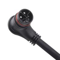 Conector de motor de bicicletas de 2 + 4 pines a prueba de polvo