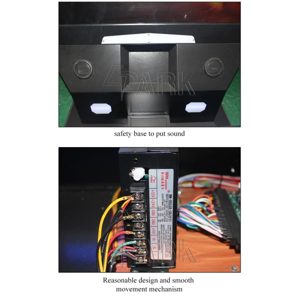 Indoor Street Video Arcade Game Machines L180*W200*H200 CM 180W