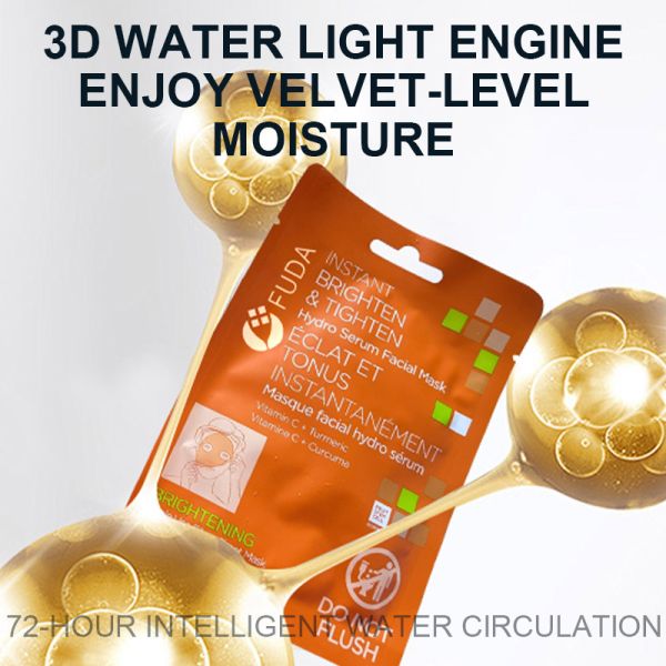 Gel de agua de hialuronato de sodio Esencia Máscara facial Antienvejecimiento Refuerzo natural