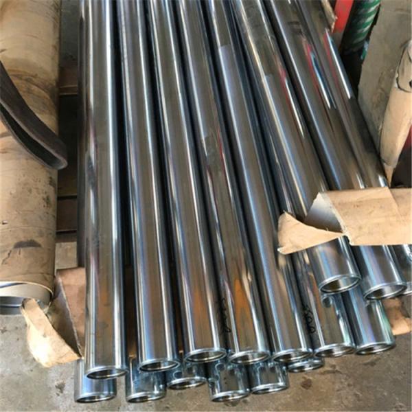 Tube rond en acier inoxydable duplex S32720 anticorrosion, finition 8K BA, longueur 5m, pour équipement chimique