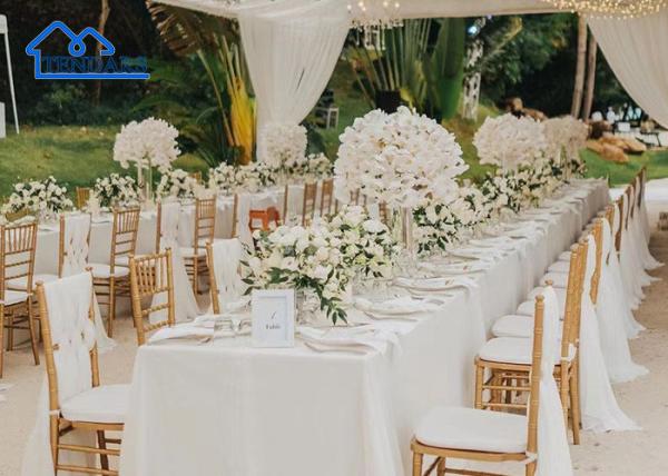 Aluminum Waterproof Wedding Tent Anti Rust Durable For Marriage Event Shelter