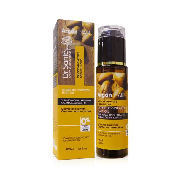 Not Greasy Human Hair Wig Care Products 100ml Argan Oil Hair Oil
