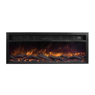 chama realística do calefator 5 da chaminé 2000W de 1.2M Freestanding Freestanding Electric