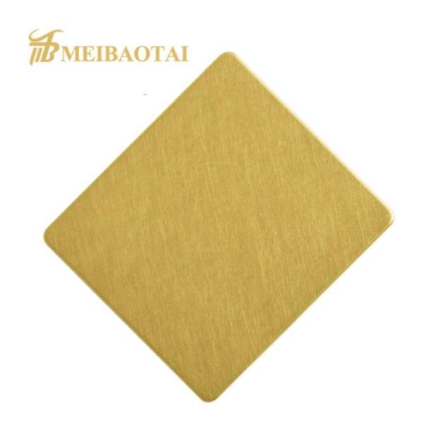 Chapa metálica de aço inoxidável decorativa 3mm técnica de Viberation de 304 categorias